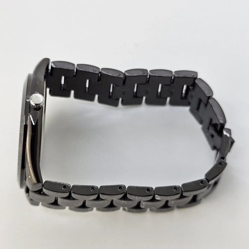 Women's Watch 40MM Black Dial Black Bracelet Band‎ 7